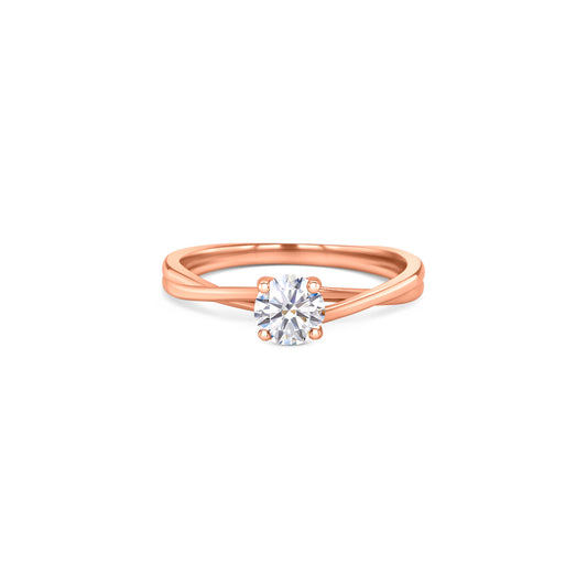 Solitaire Round Brilliant Diamond Ring