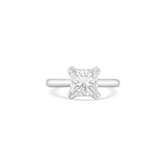 Princess Cut Solitaire Diamond Ring in White Gold – Natural Diamond Engagement Ring, Elegant Princess Cut Diamond Solitaire Ring – Minimalist Engagement Ring Design, High-Quality Princess Cut Solitaire Ring – Natural Diamond for Modern Brides, Classic Princess Cut Solitaire Engagement Ring – Ethically Sourced Natural Diamond, Sparkling Princess Cut Solitaire Diamond Ring for Proposal – Fine Jewelry by [Your Brand Name], Timeless Princess Cut Solitaire Engagement Ring – Conflict-Free Diamond Ring, Princess C