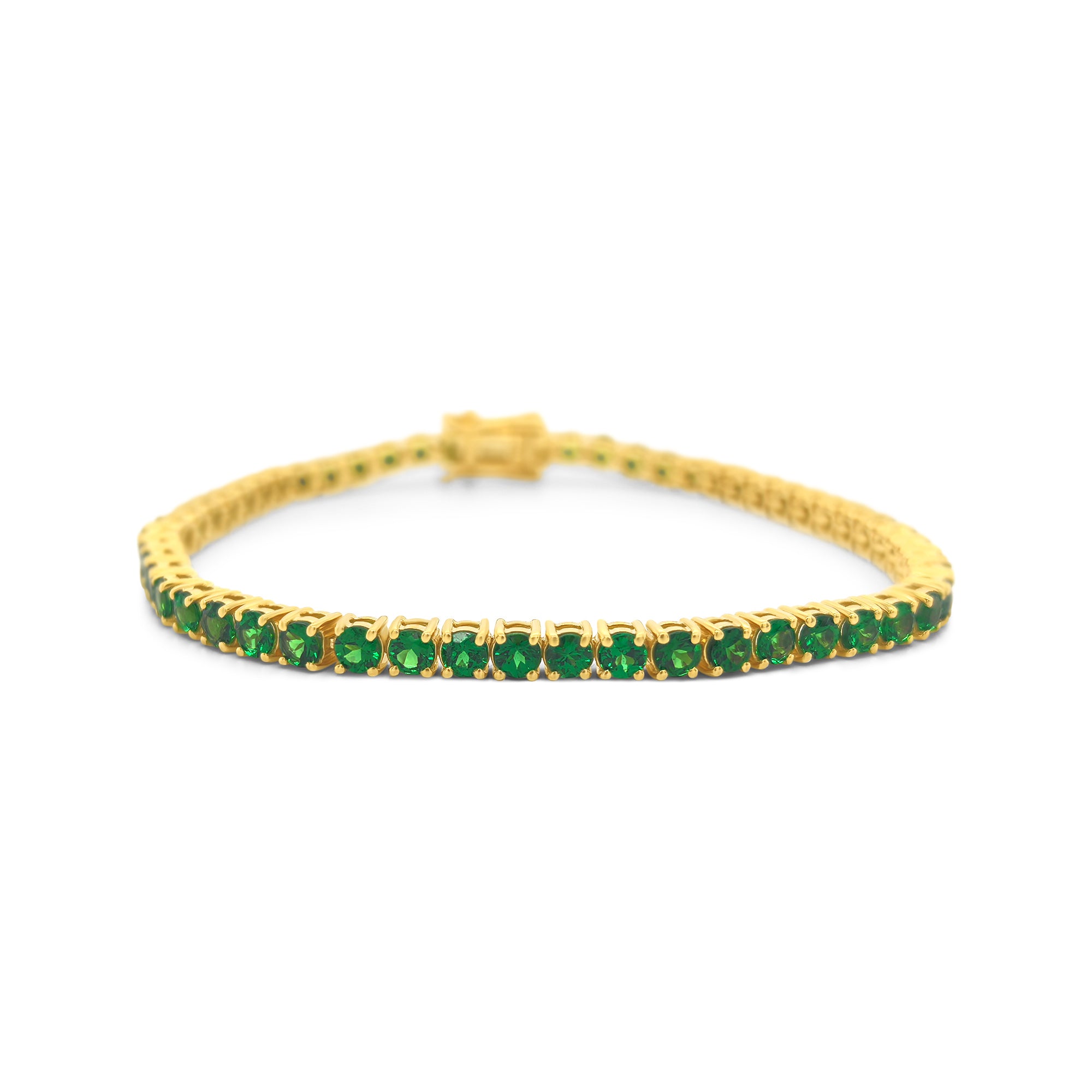 Round Tsavorite Bracelet