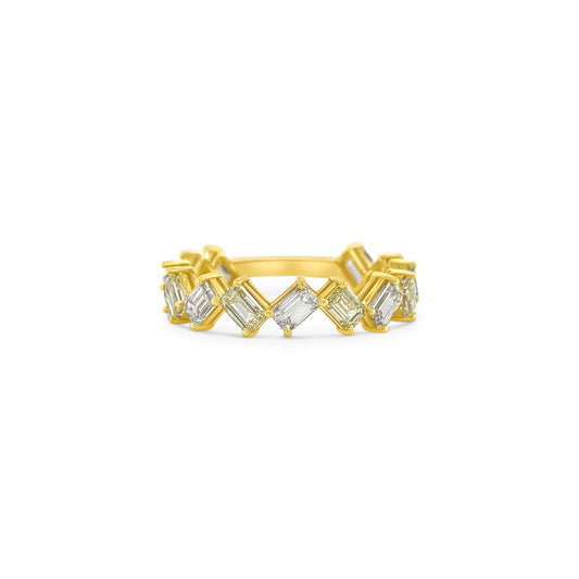 Emerald Cut Diamond Ring