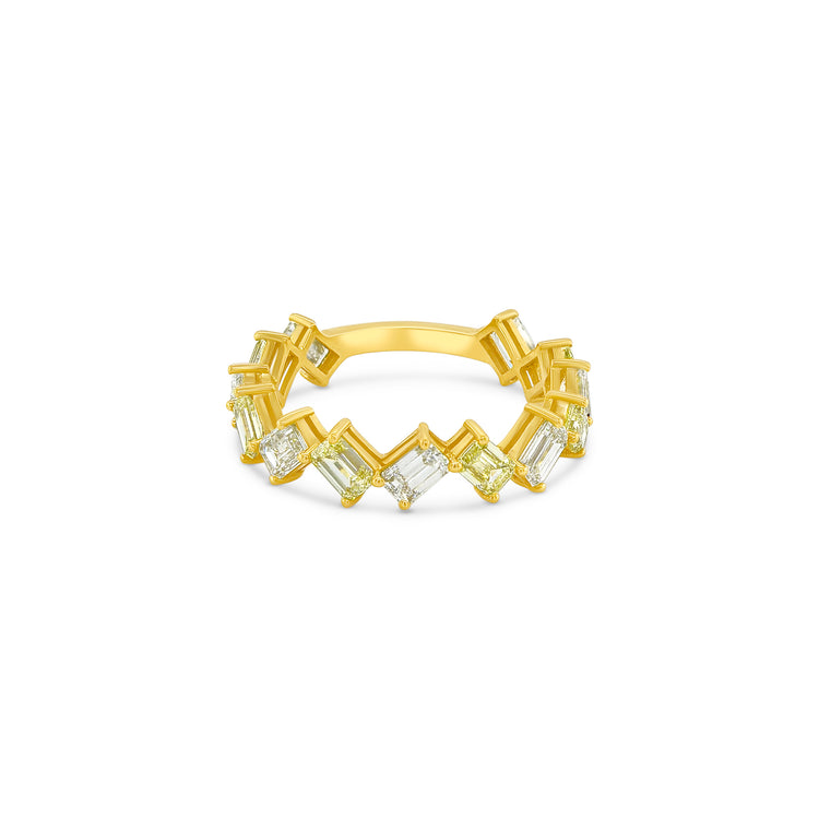 Emerald Cut Diamond Ring