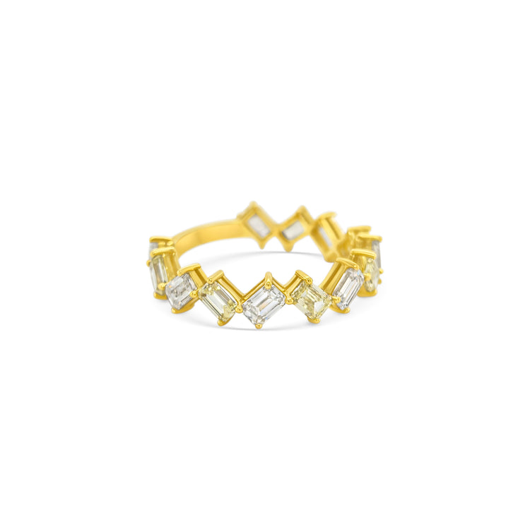 Emerald Cut Diamond Ring