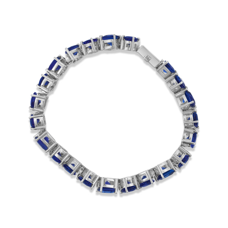 Multi Shape Tanzanite Bracelet