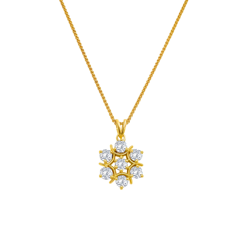 stunning, round, brilliant, diamond, pendant, shining, with, elegance, and, grace, in, a, luxurious, setting, perfect, for, any, occasion.