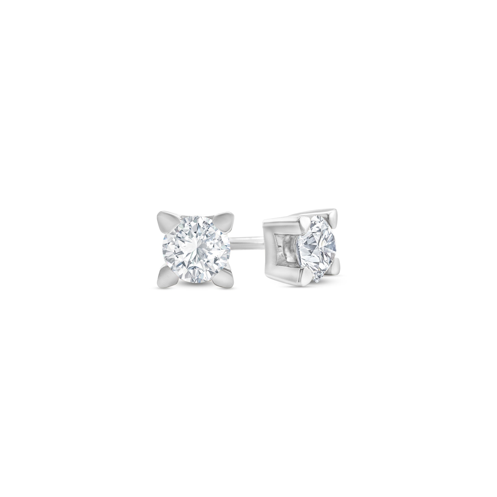 "Round diamond stud earrings," "Brilliant cut diamond earrings," "Classic diamond studs," "Sparkling round studs," "Timeless diamond earrings," "Elegant diamond studs," "Round brilliant earrings," "Diamond solitaire studs," "Dazzling diamond studs," "Simple yet stunning diamond earrings."