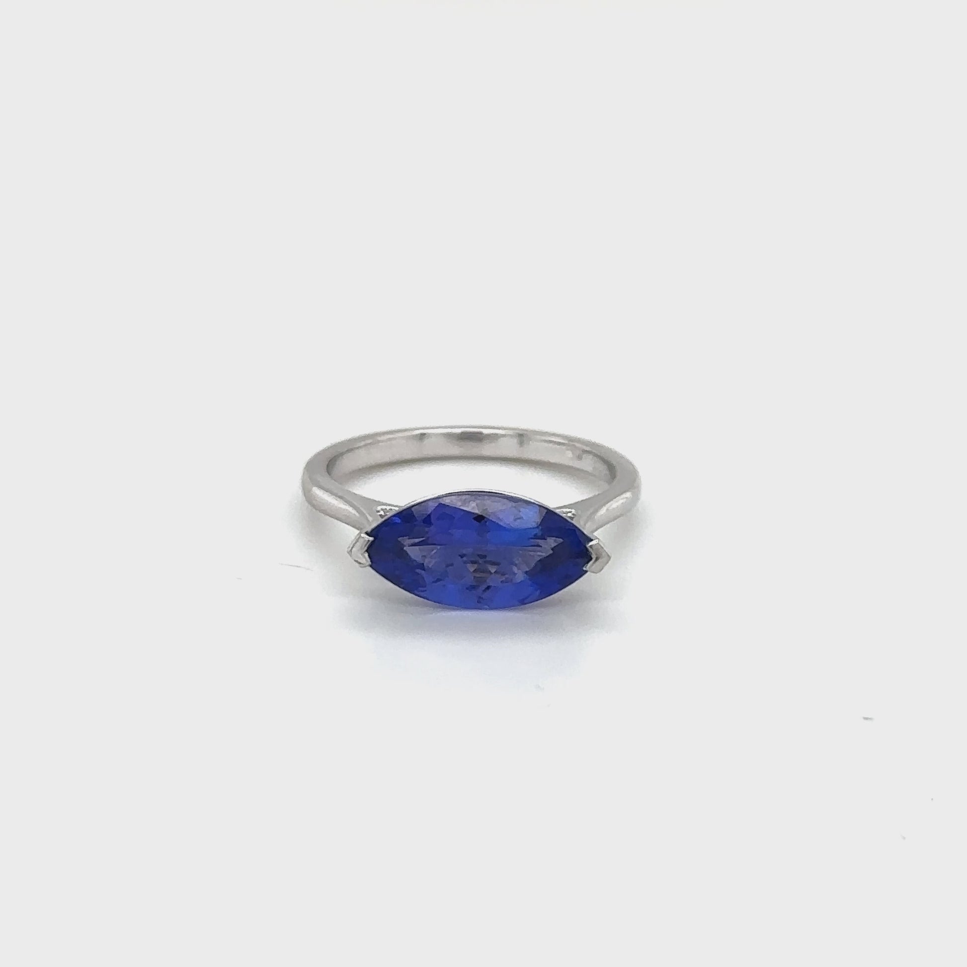 Marquise Cut Tanzanite Ring, Solitaire Tanzanite Jewelry, Elegant Tanzanite Ring, Marquise Cut Gemstone Ring, Tanzanite Engagement Ring, Tanzanite Solitaire Ring, Sterling Silver Tanzanite Ring, Tanzanite Anniversary Ring, Classic Tanzanite Ring, Tanzanite Statement Ring