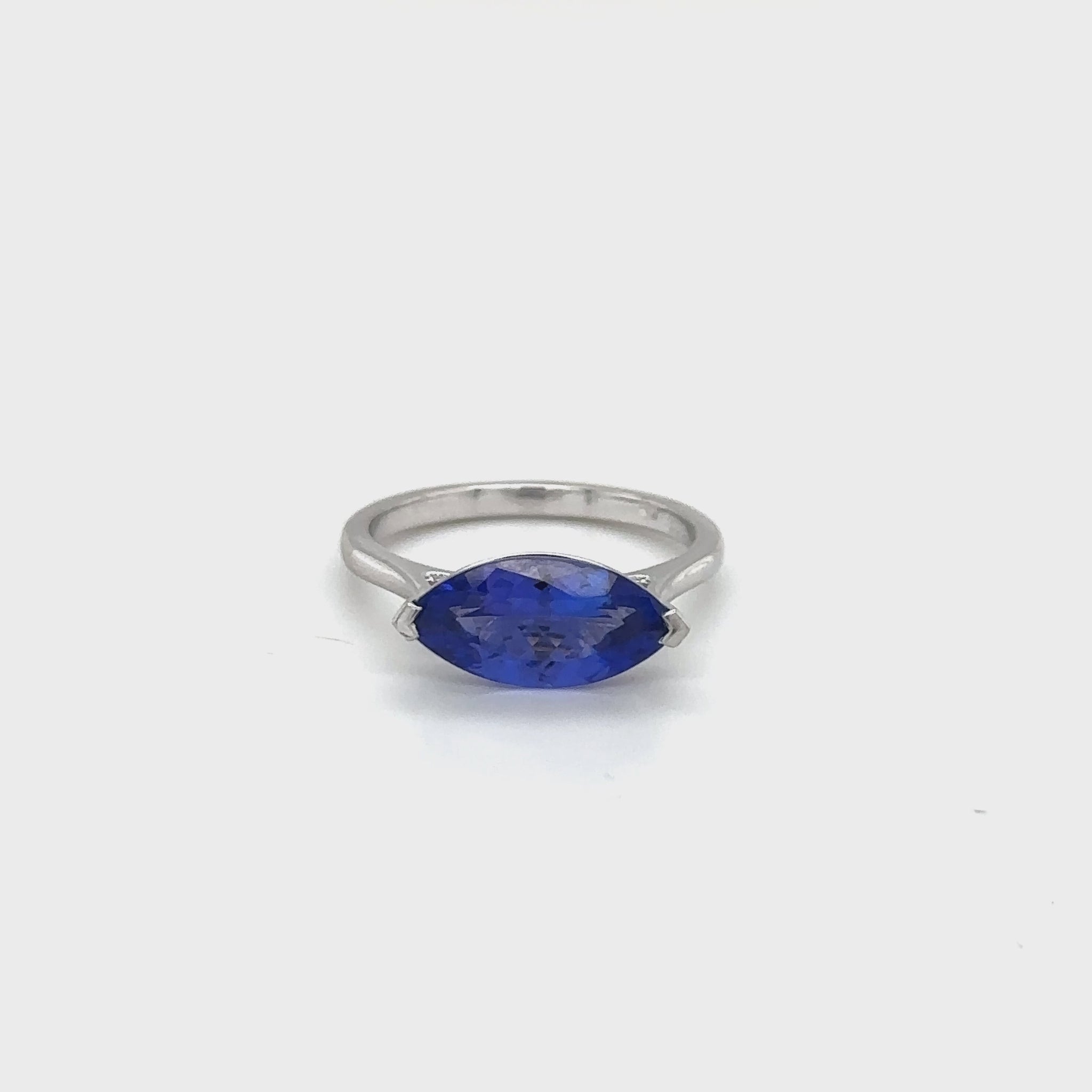 Marquise Cut Tanzanite Ring, Solitaire Tanzanite Jewelry, Elegant Tanzanite Ring, Marquise Cut Gemstone Ring, Tanzanite Engagement Ring, Tanzanite Solitaire Ring, Sterling Silver Tanzanite Ring, Tanzanite Anniversary Ring, Classic Tanzanite Ring, Tanzanite Statement Ring